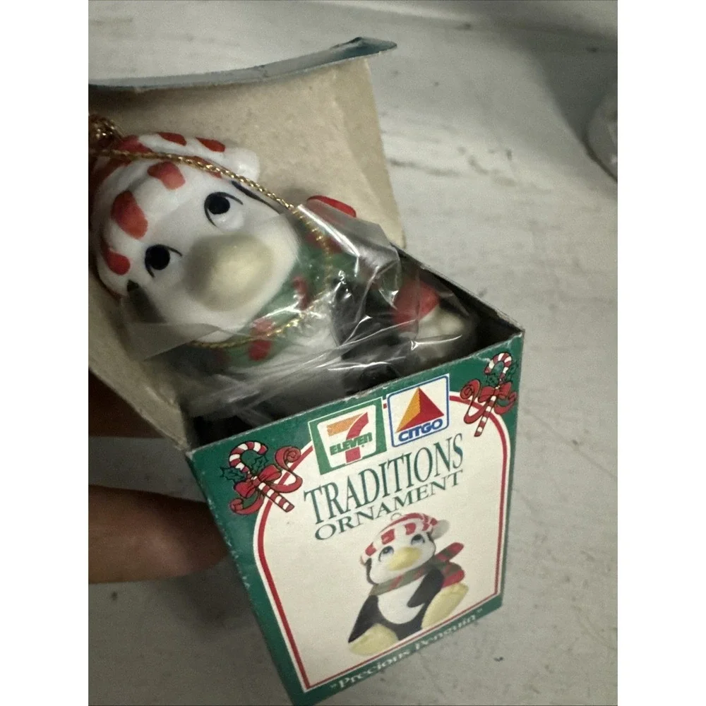 1993 7-Eleven Citgo Traditions Ornament Mixed‎ Lot Of 4 Ornament Lot New